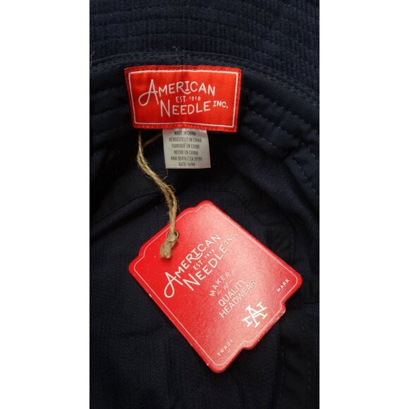 American Needle Bucket Hat Navy Blue Corduroy Size S/M NEW - Picture 6 of 7